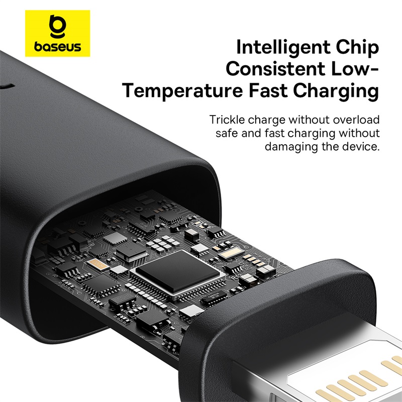 Cáp Baseus Dura Series USB-C To Ln 20W dài 1m - Hàng Chính Hãng