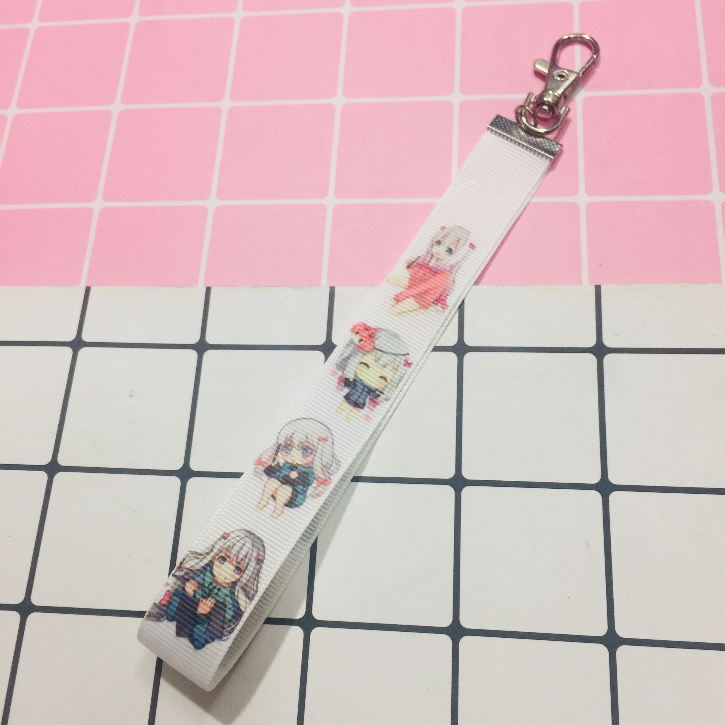 Móc khoá nametag strap Sagiri Izumi mẫu ngẫu nhiên