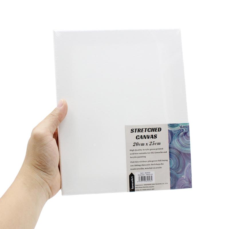 Khung Tranh Canvas Vải Bố 20 x 25 cm - Space Art AS2025