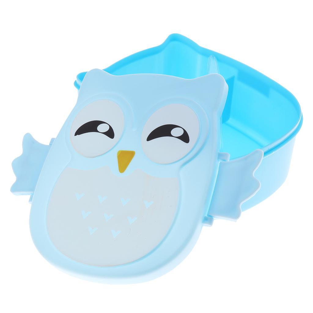 2x Kids Childrens Lunch Box - Bento-Styled Lunch Solution Offers, BPA Free Material, Durable, Leak-Proof, Meal and Snack Packing