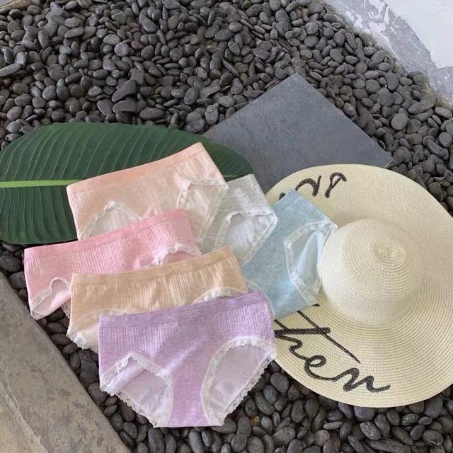 Quần chip cotton dệt hàng xuất