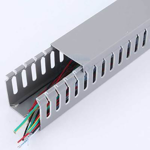 Máng nhựa răng lược (Slotted Wire Duct with Snap-On Cover