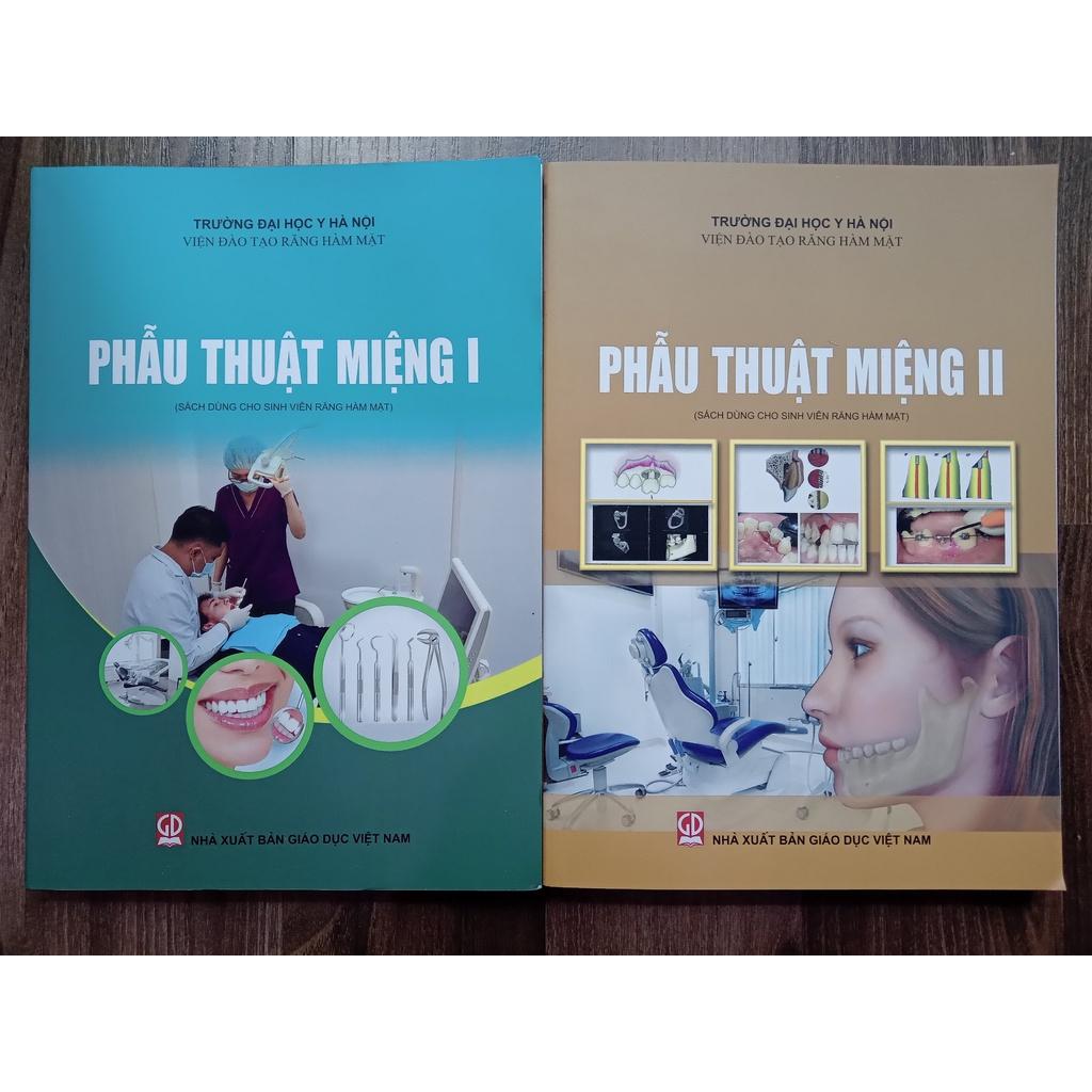 Sách - Combo Phẫu Thuật Miệng Tập 1 - Tập 2 Dùng Cho Sinh Viên Răng Hàm Mặt