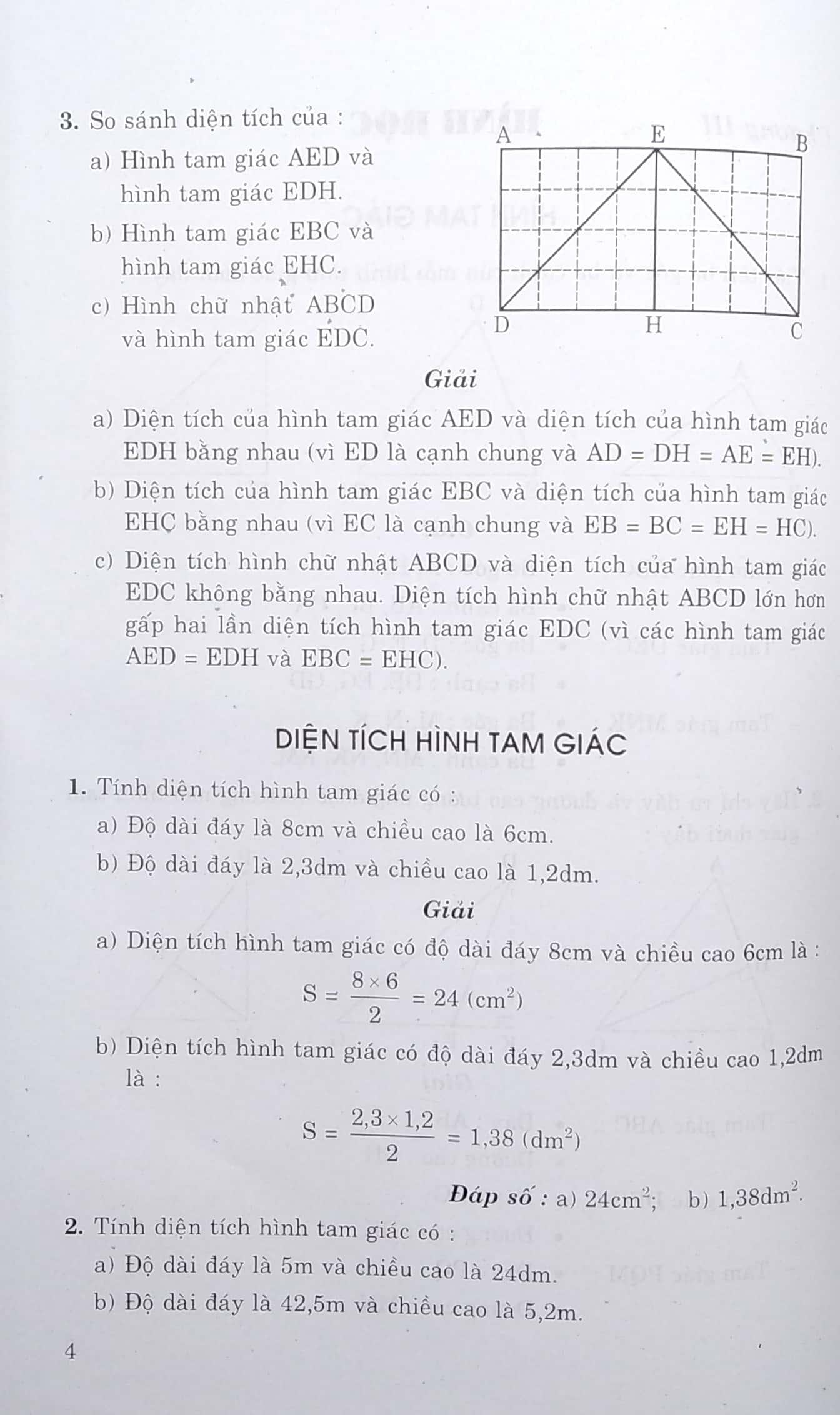 Giải Bài Tập Toán 5 - Tập Hai