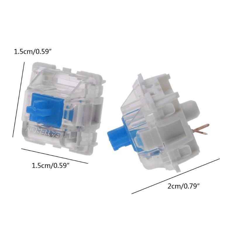 Set 10 Bàn Phím Cơ 3pin Gateron Mx Fit Gh60