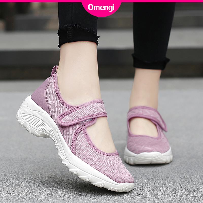 Giày Sneaker Nữ Đế Mềm Chống Trượt 2020
