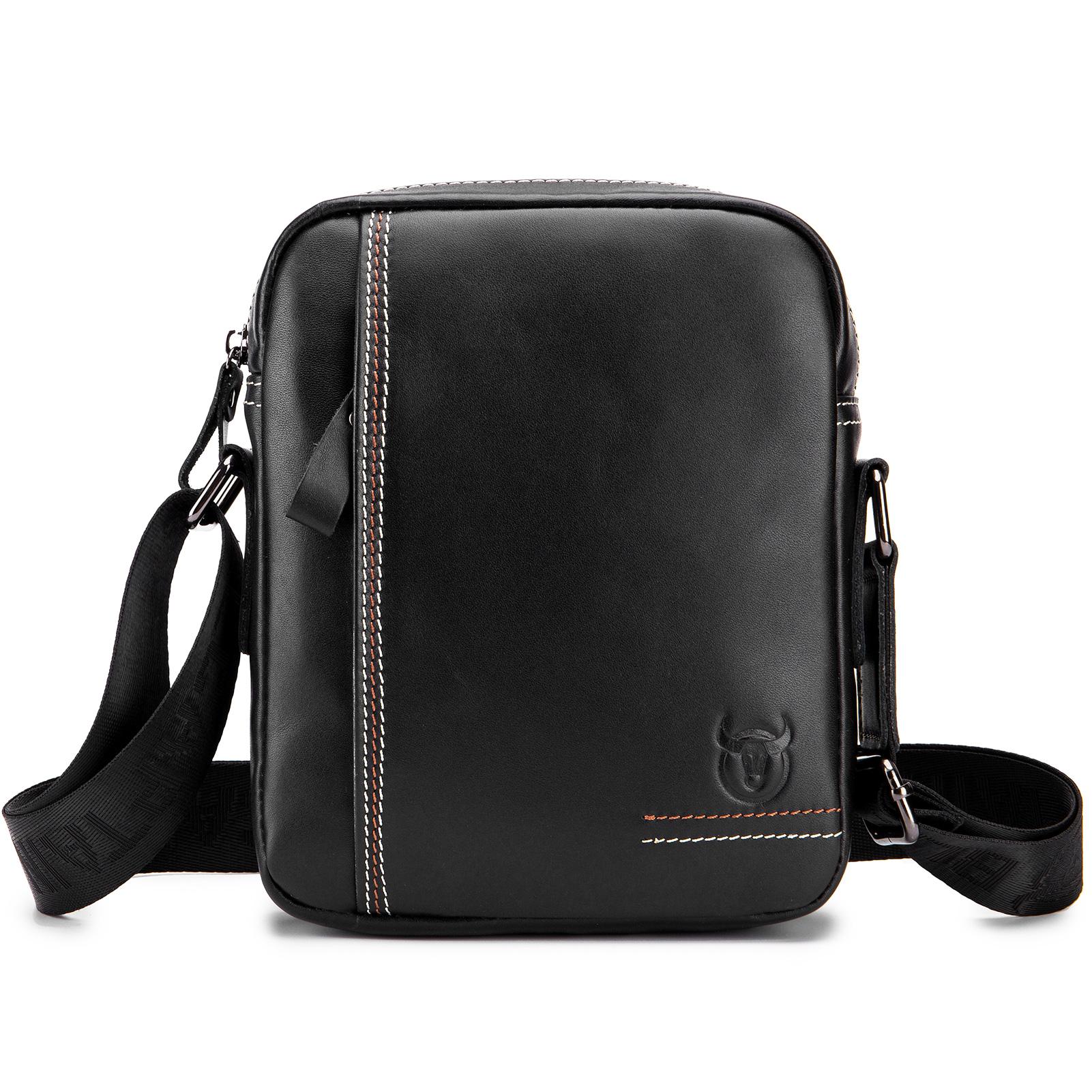 Túi Da Đeo Chéo Nam Sành Điệu Nằm Dọc Dành Cho Dân Công Sở Học Sinh Sinh Viên Bullcaptain