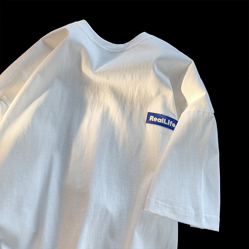 ÁO THUN REALLIFE NAM NỮ , Áo thun cotton dày mịn mát chất lượng cao