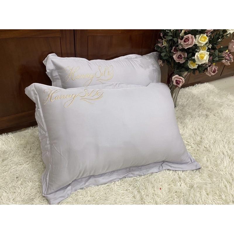 Vỏ gối đầu lụa mềm mát size 45x65cm