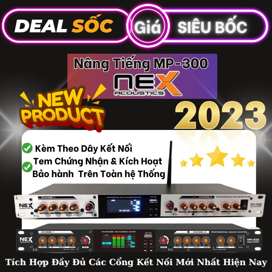 Nâng tiếng NEX ACOUTICS (MP300) - Phiên bản mới - Tích Hợp Bluetooth, Cổng Quang