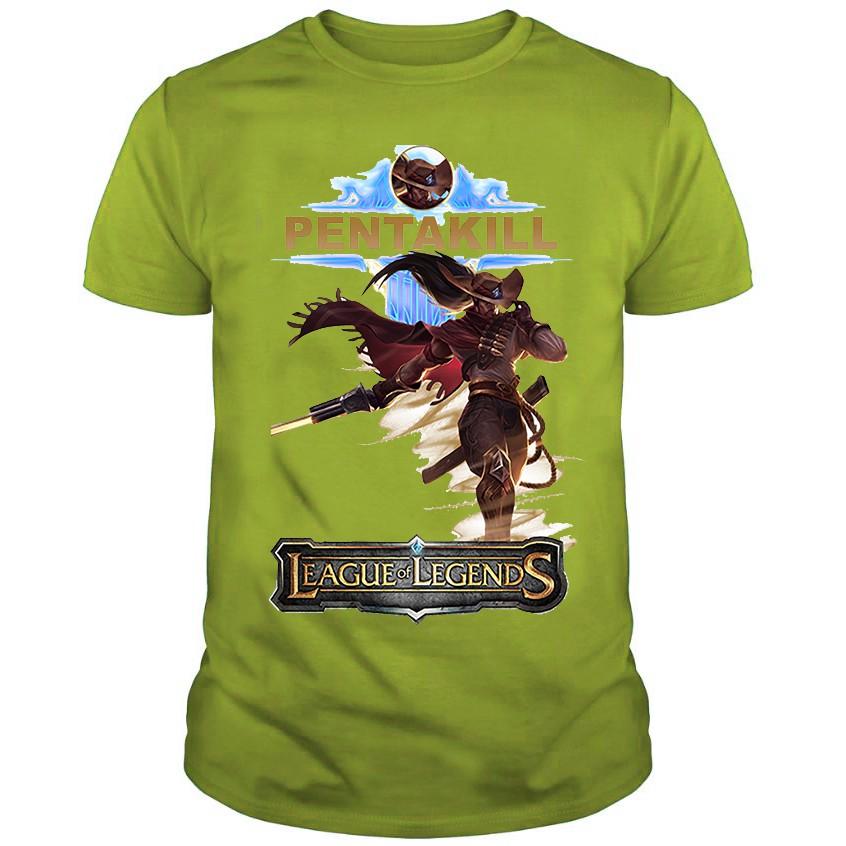 Áo Thun YASUO CAO BỒI, Áo Thun LMHT Yasuo Cao Bồi Siêu Chất - Hàng Bao Đẹp - YASUO T-SHIRT