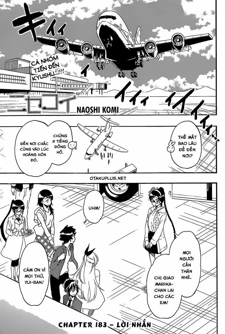 nisekoi - tình yêu giả tạo chapter 183 2