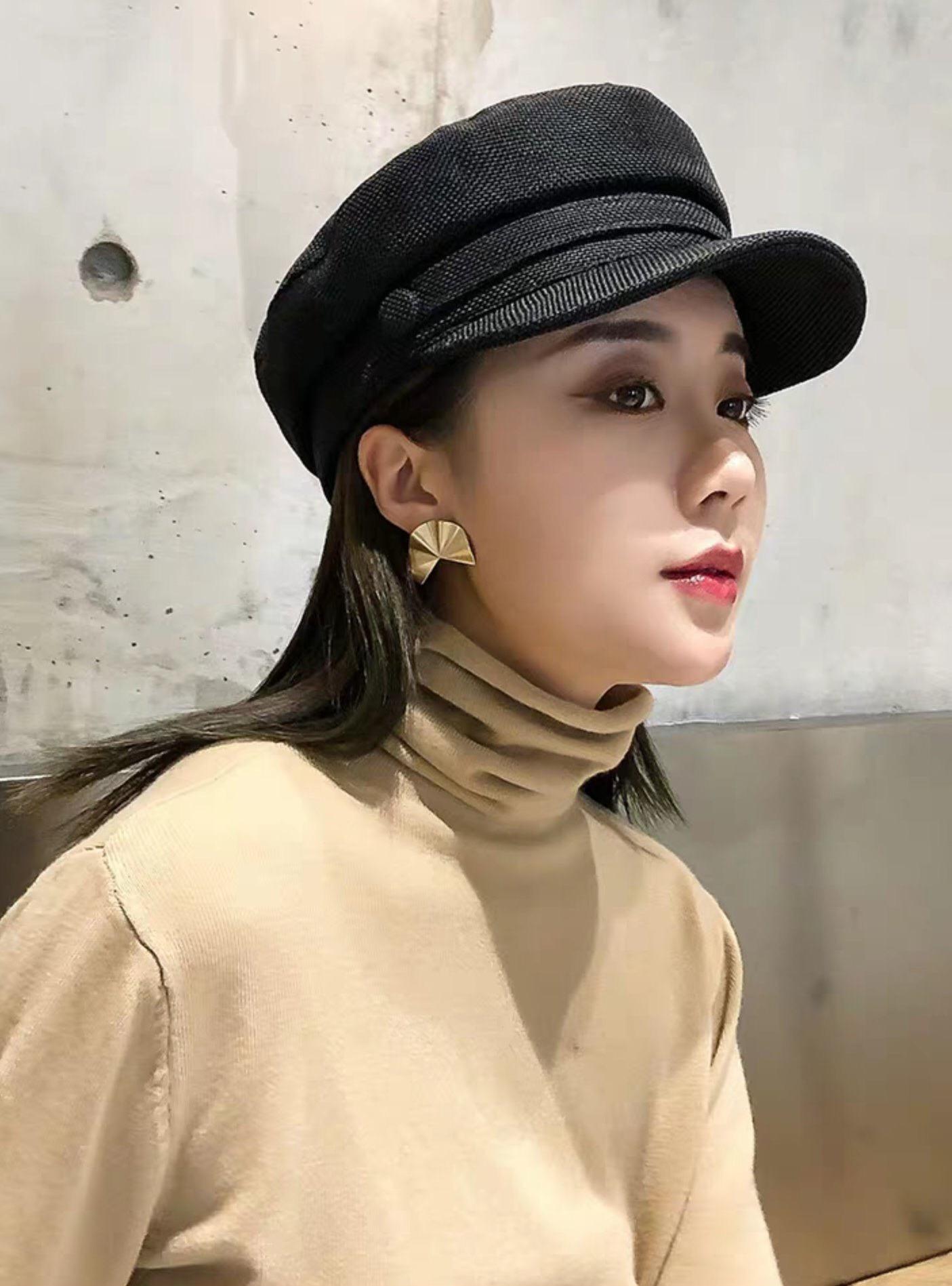 Mũ beret Navy phong cách thời trang Retro 6 màu