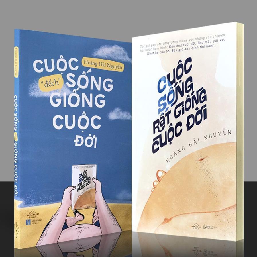 Sách - Cuộc Sống Rất Giống Cuộc Đời + Cuộc Sống Đếch Giống Cuộc Đời