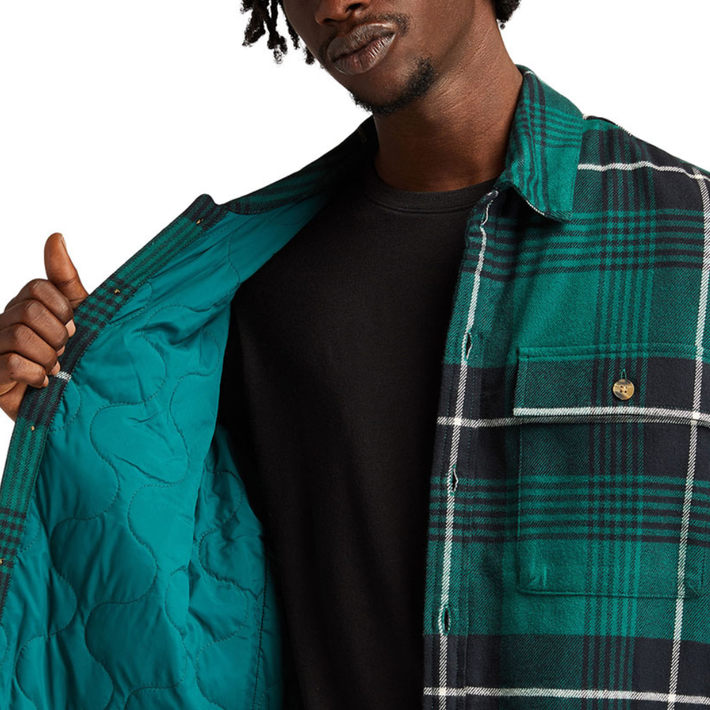 Original Áo Khoác Nam Timberland Insulated Buffalo Shirt Jacket Forest Biome YD TB0A44CCET