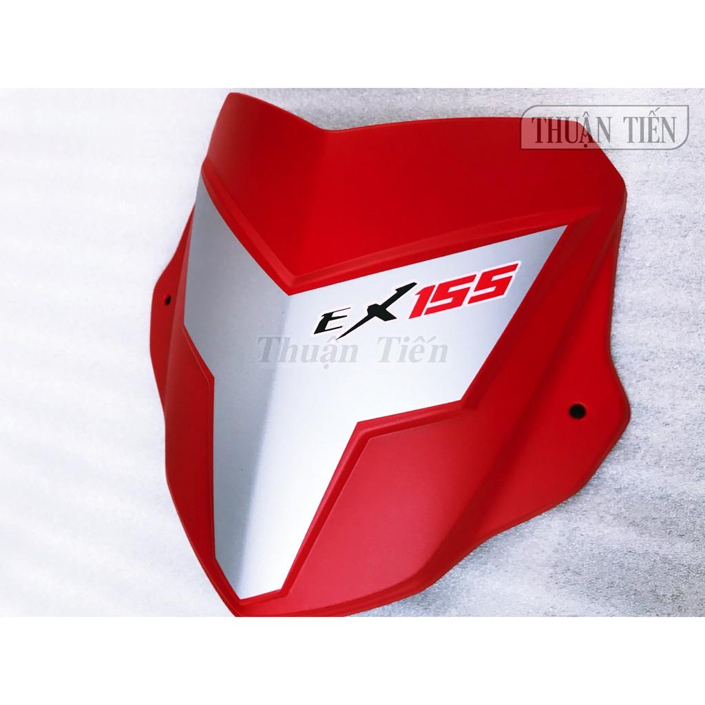 CHẮN GIÓ EXCITER 155 ĐEN KHÓI, SƠN MỜ ĐỦ MÀU CAO CẤP LẮP NHƯ Z IN, KHÔNG CẦN CHẾ