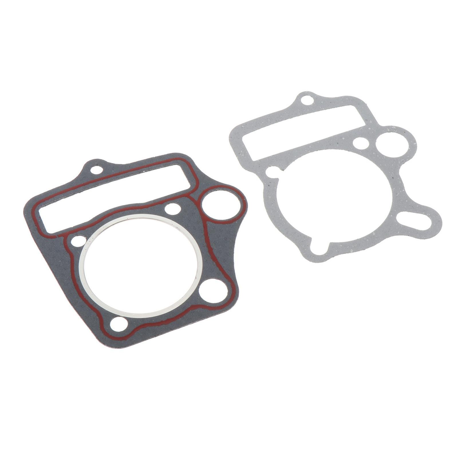 Replacement Engine Cylinder Head Gasket Set Kit Up Down Set for 50cc 70cc 110cc 125cc Atv Dirt Bike Go-kart Motorcycle Accessory