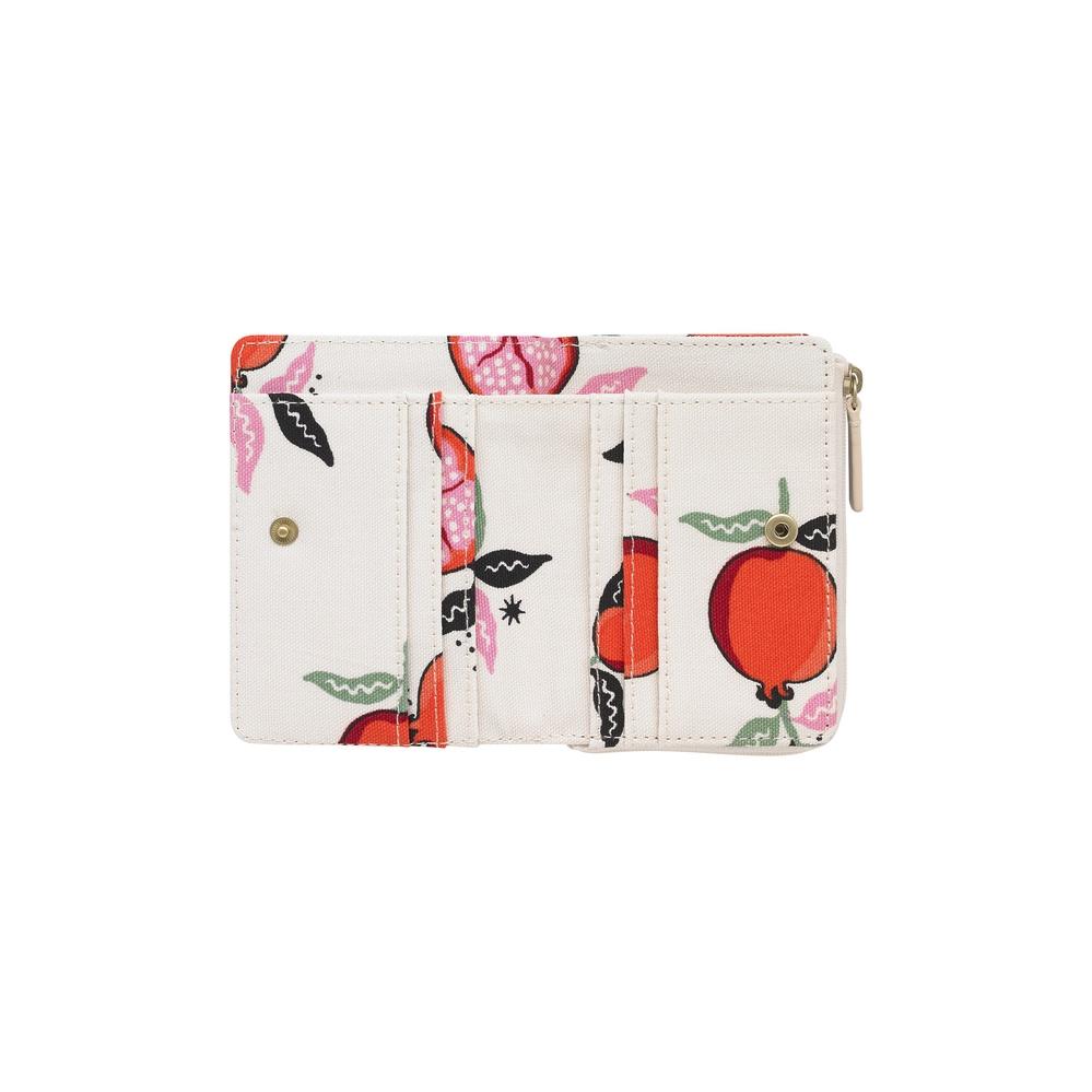 Cath Kidston - Ví nữ ngắn/Slim Pocket Purse - Pomegranate - Cream -1049275