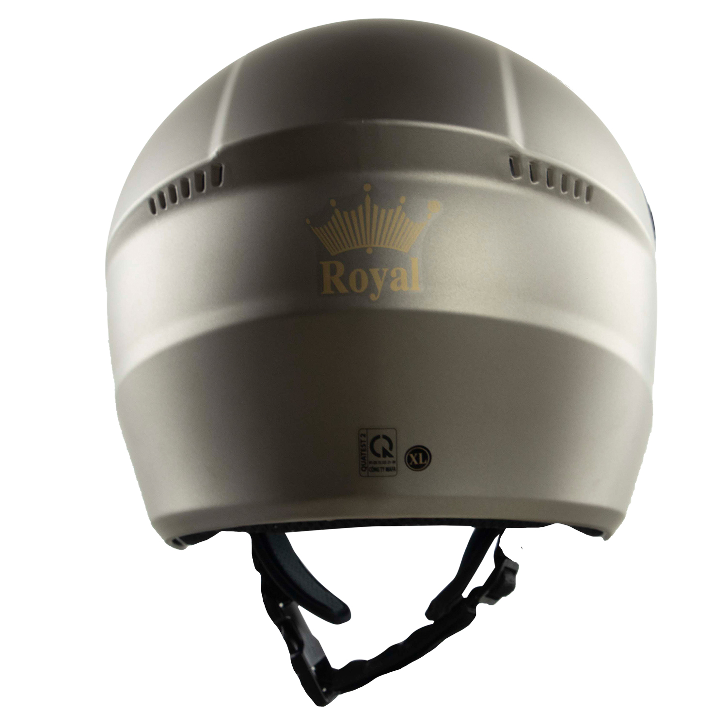 Nón bảo hiểm 3/4 Royal M268 - 2 kính tiện dụng - Xám chuột - Mạnh mẽ - Thời trang - Hàng chính hãng - Bảo hành 12 tháng