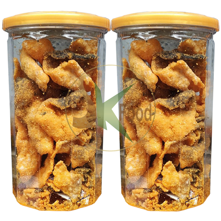 DA CÁ LẮC TRỨNG MUỐI GIÒN NGON - MỖI HŨ 200G HIỆU SK FOOD