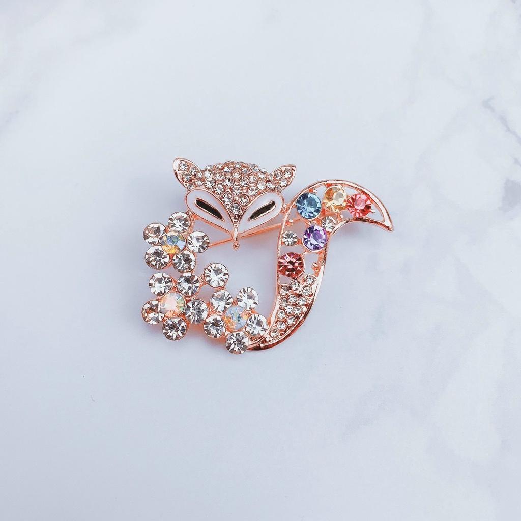 Gim cài áo đính cườm thời trang HLL111