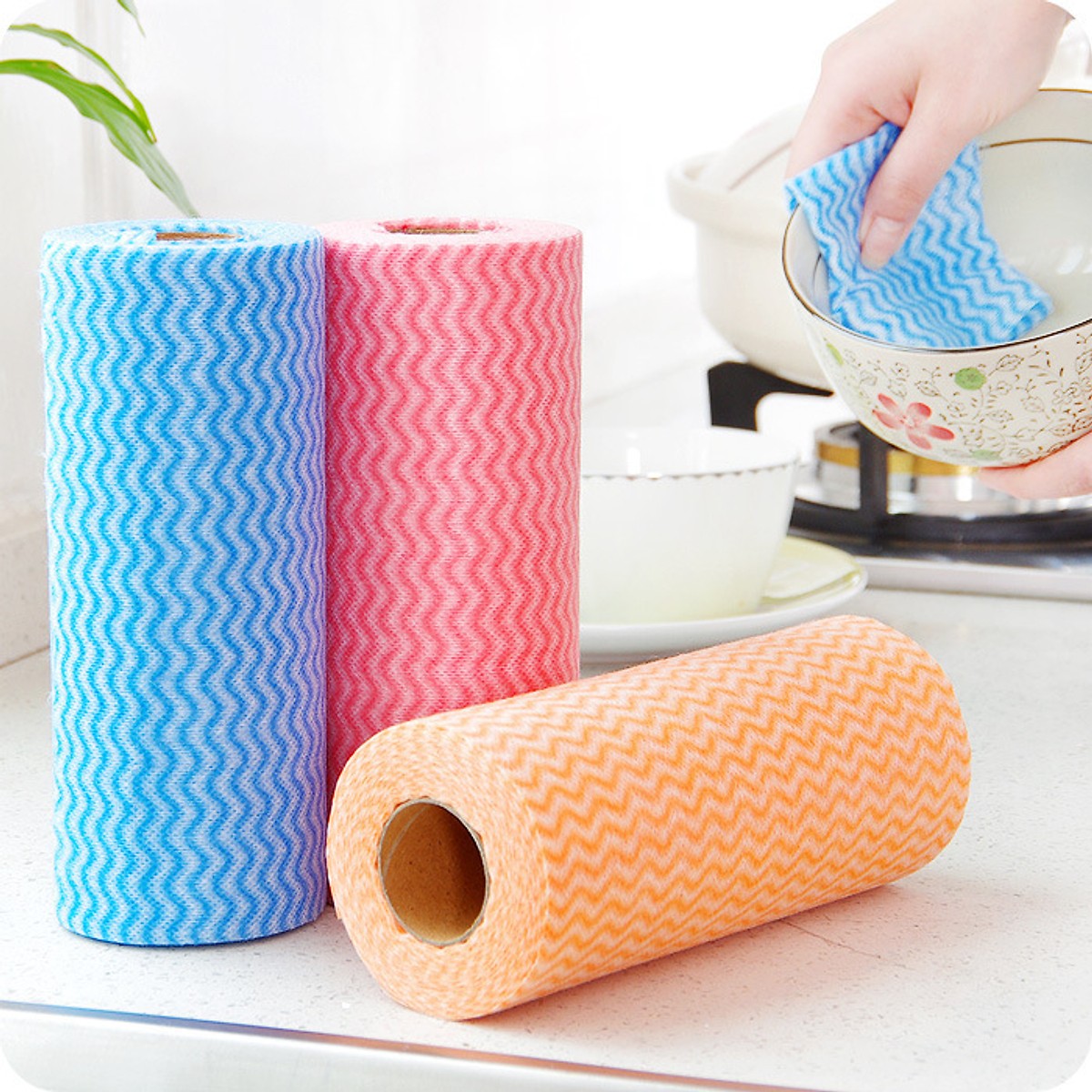 Kệ để lò vi sóng 2 tầng mặt gỗ