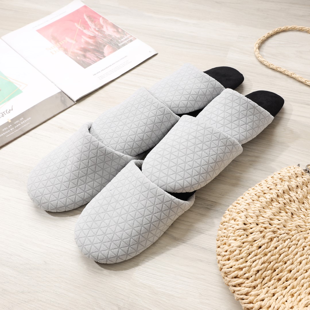 Hài Đi Trong Nhà Nữ In Họa Tiết Easy Life Slippers