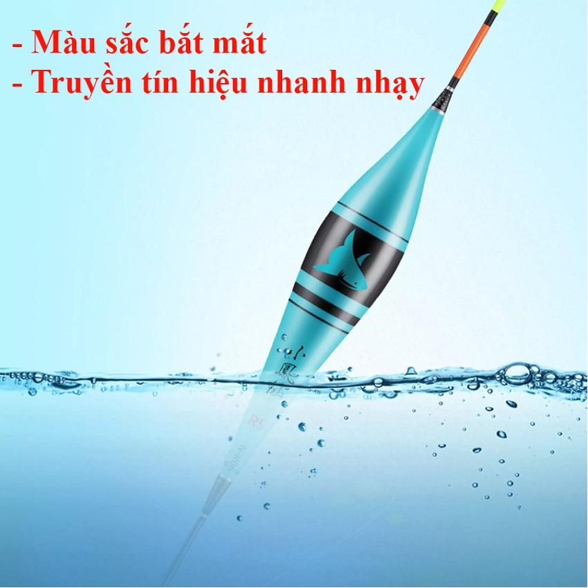 Phao Câu Đài Nano Shark Tăm Phao 3D Đầu Xoắn Truyền Tín Hiệu Siêu Nhạy Cao Cấp - SANAMI FISHING PC-20