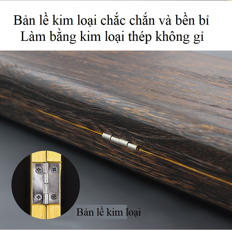 Hộp Đựng Phao Câu Đài , Chất Liệu Gỗ PAULOWNIA Cao Cấp Siêu Nhẹ Có Túi Đựng HP6