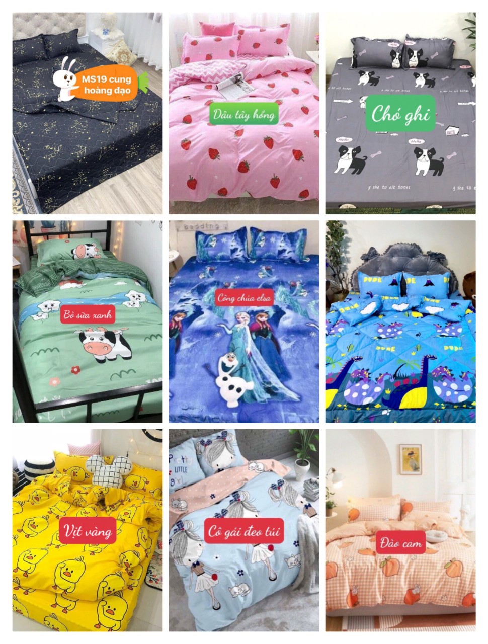 Ga trải giường 1m6x2m bọc đệm dày 10-15-20cm