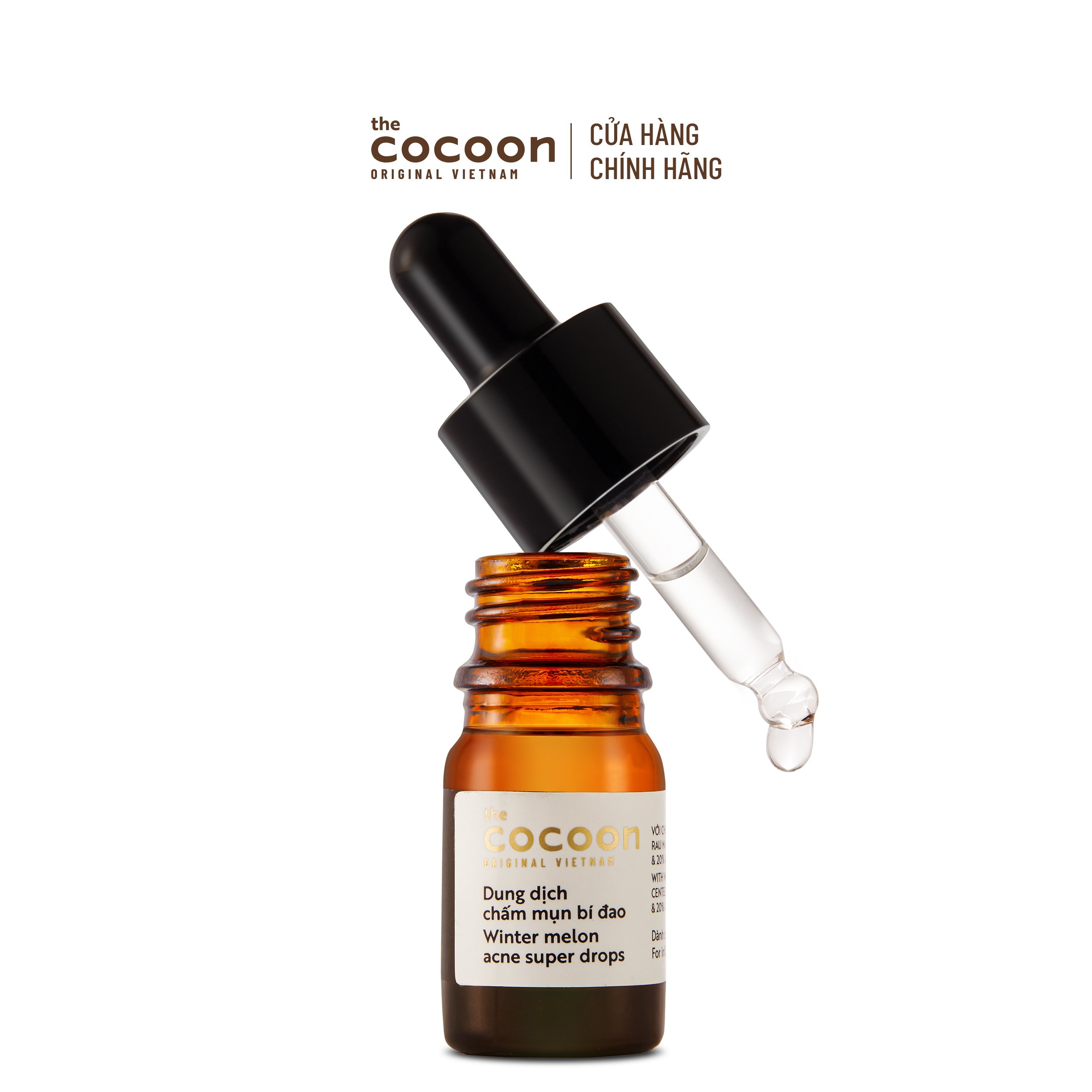 SPECIAL DEAL Tinh chất bí đao (serum) Cocoon sạch mụn chuyên sâu & mờ vết thâm 70ml (tặng 1 dung dịch chấm mụn 5ml)
