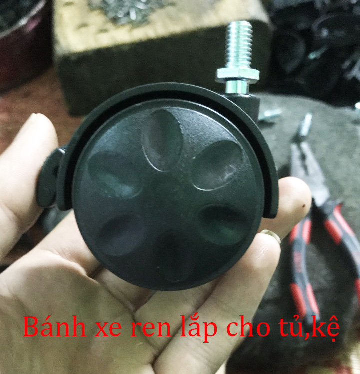 Bánh xe ghế xoay văn phòng-bánh xe đế tủ -Bánh xe quạt hơi nước-quạt điều hoà-bánh xe đa năng