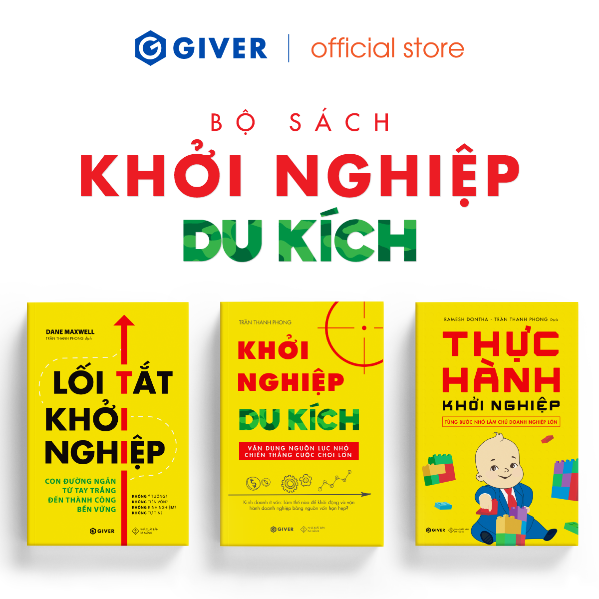 Bộ Sách Khởi Nghiệp Du Kích - Kinh Doanh Ít Vốn Làm Thế Nào Để Khởi Động Và Vận Hành Doanh Nghiệp Bằng Nguồn Vốn Hạn Hẹp