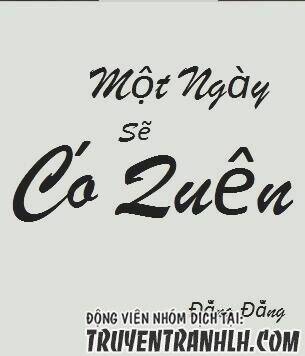có một ngày sẽ quên chapter 1 1