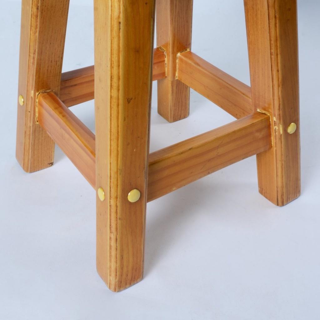Ghế trẻ em hình thú gỗ hàng chất lượng cao, handmade 100% từ gỗ tự nhiên kích thước 31x29x23cm
