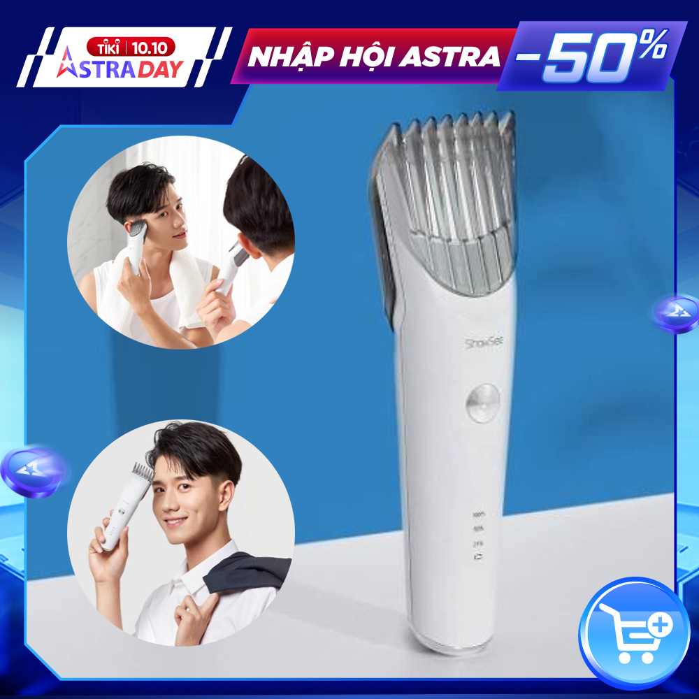 Tông đơ cắt tóc đa năng sạc bằng pin Showsee C2-W kháng nước - Hàng chính hãng