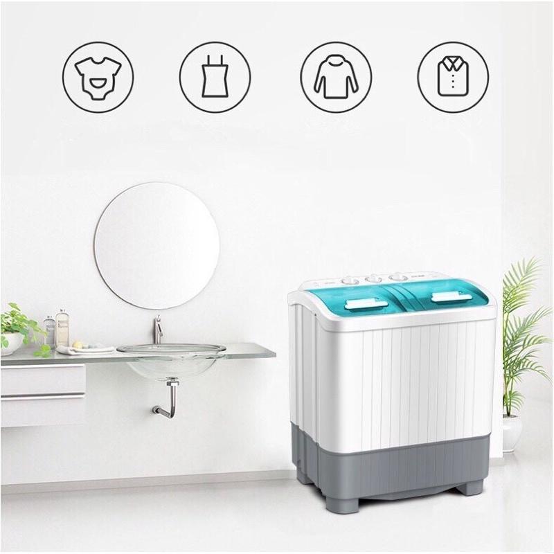 Máy giặt mini 2 lồng giặt (1 lồng giặt 1 lồng vắt)