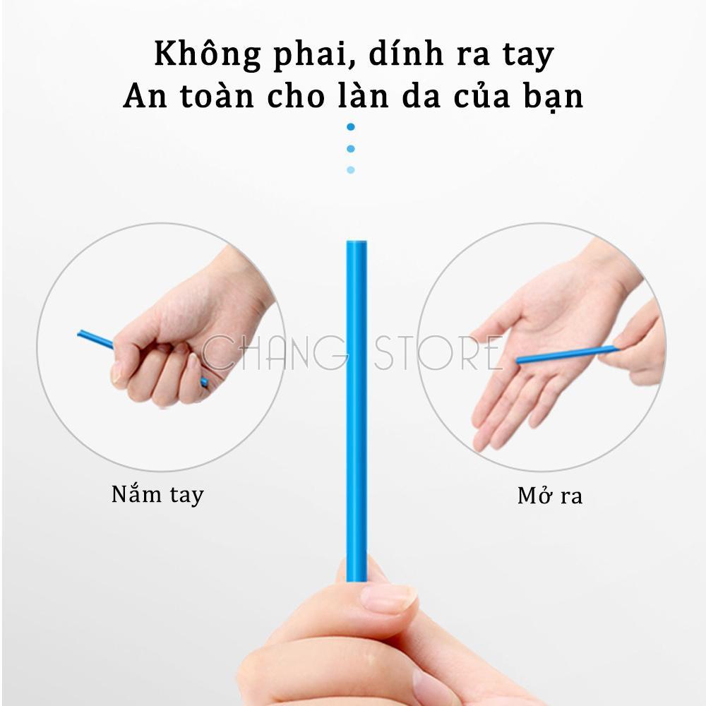 Vỉ 12 que thông tắc bồn cầu và cống đánh bật, làm tan hết mọi chất cặn bẩn ứ đọng siêu tiện lợi