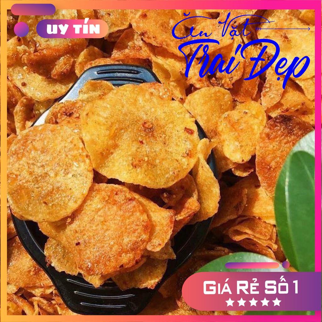 KHOAI TÂY LÁT CHIÊN MẮM ỚT HỦ PET 200G - Trai Đẹp Snack
