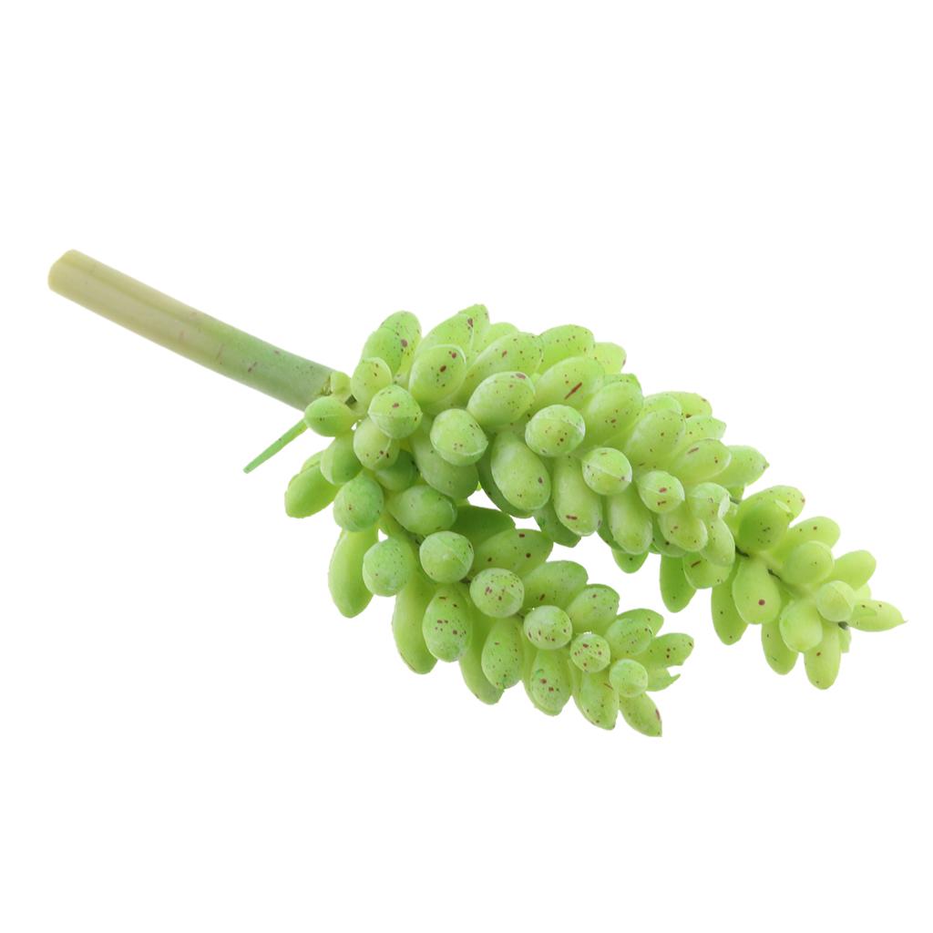 Artificial Green Succulent Plants Wedding Party Decor Home Garden Decor #1