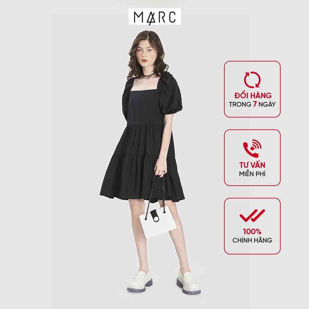 Đầm nữ MARC FASHION babydoll 3 tầng cổ vuông