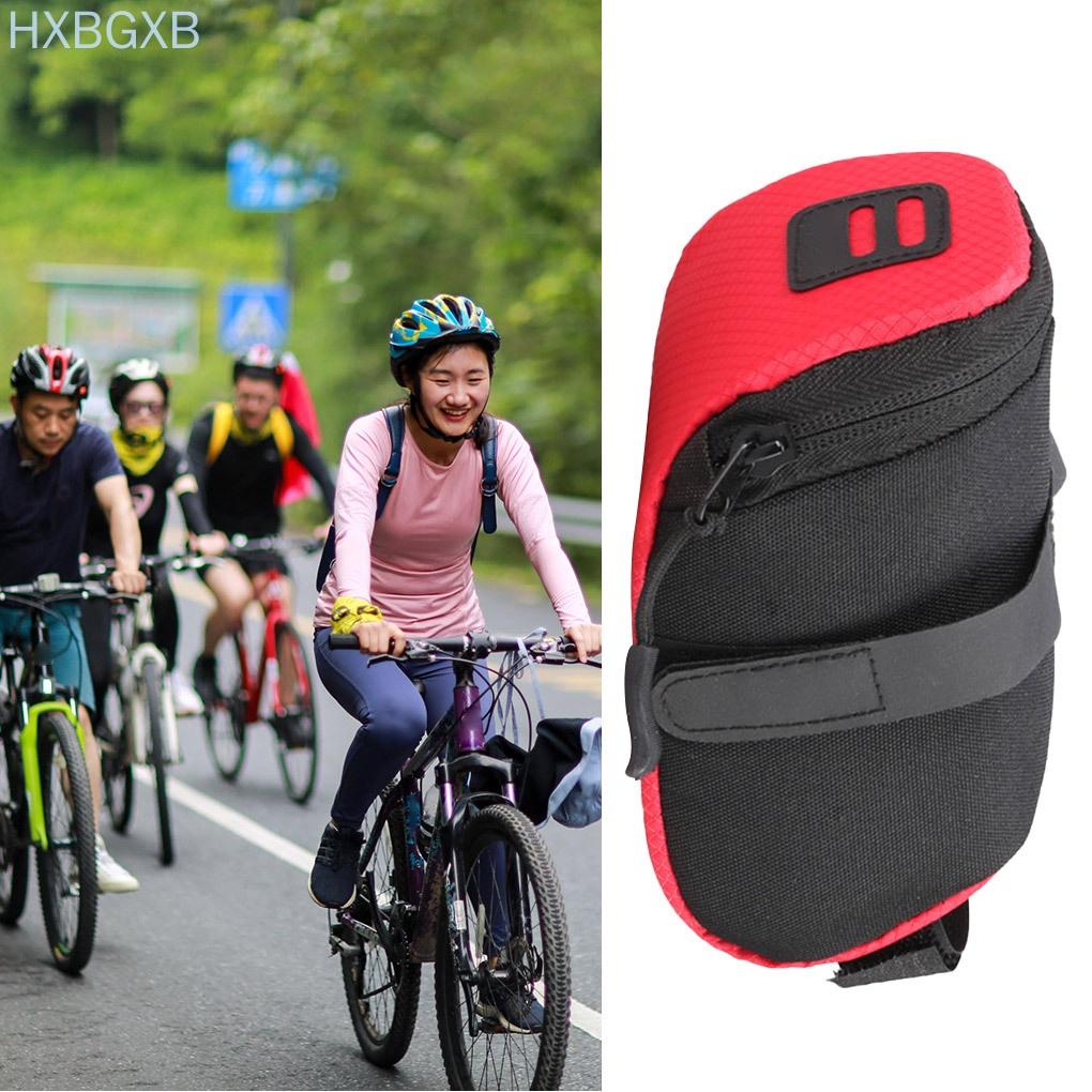 Bike Saddle Bag Mini Portable Bicycle Cushion Pouch Bike Seat Rear Storage Bag Cycling Supplies