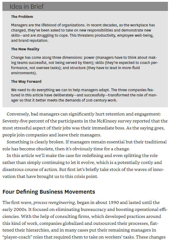 Sách ngoại văn: HBR's 10 Must Reads For Mid-Level Managers