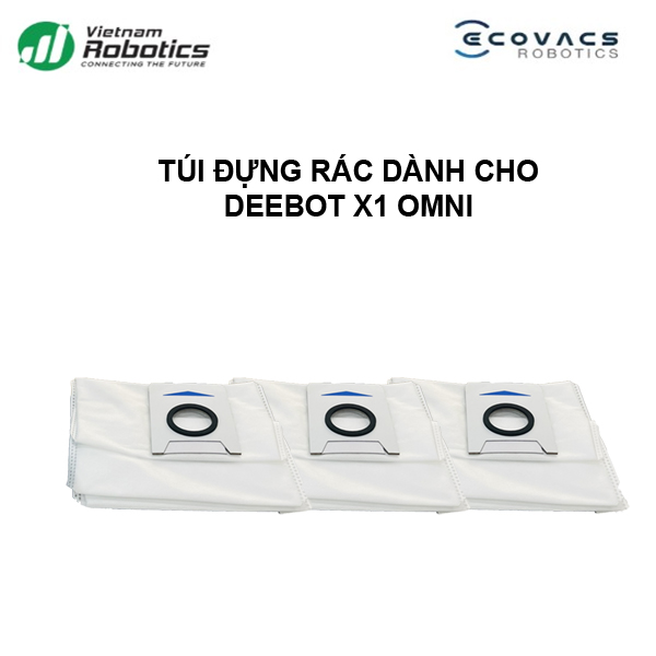 Túi đựng rác dùng cho robot hút bụi ECOVACS DEEBOT OMNI X1 - Hàng Chính Hãng