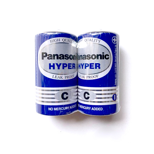 Hộp Pin than trung C Panasonic Hyper 1.5V R14UT/2S-V (24 viên) - Hàng chính hãng