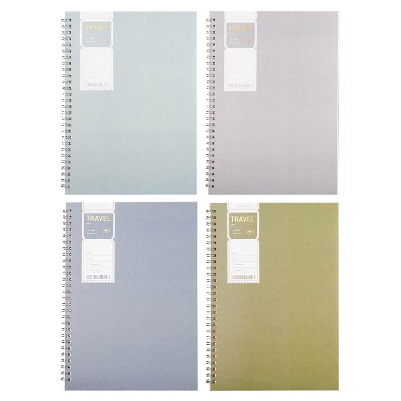 Sổ Tay Ghi Chép Lò Xo Kẻ Ngang B5 Gáy Xoắn 120 Trang Deli - Phù Hợp Làm Sổ Kế Hoach Planner, Viết Nhật Kí, Tập Vở Học Sinh Sổ Tay Văn Phòng - Màu Ngẫu Nhiên - ELB560 ELPB560