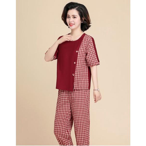 Bộ Đũi kẻ phối hàng loại 1 cao cấp kèm hình ảnh và video thật