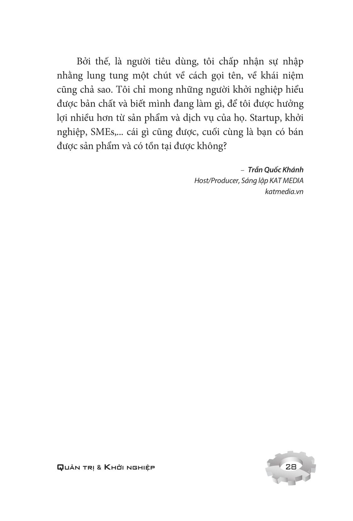 Khởi Nghiệp - Dẫn Đầu Cuộc Đua