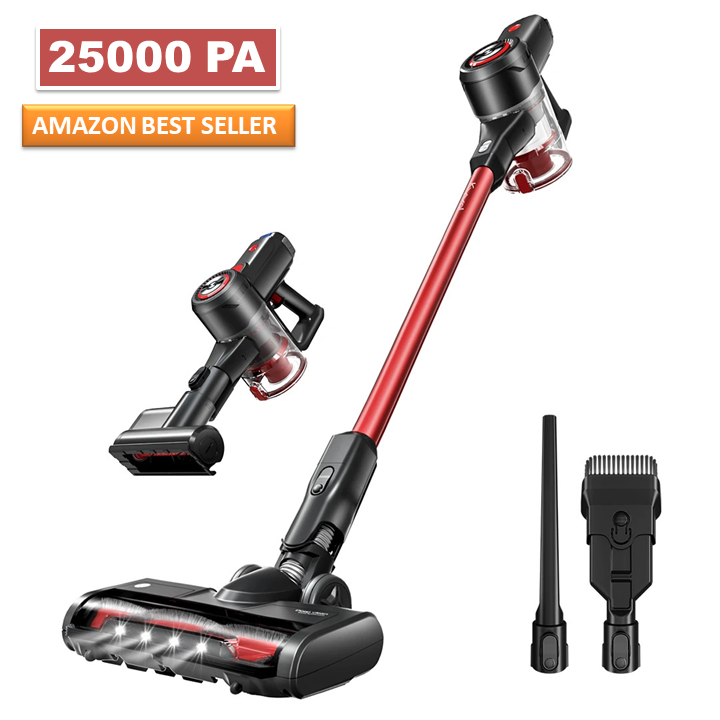 Máy hút bụi cầm tay không dây Kyvol V20 công suất lớn 25000Pa dùng Pin xạc - Hàng Chính Hãng
