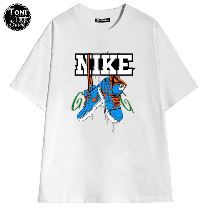 Áo Thun Tay Lỡ Local Brand NAIKI Cotton 100 form rộng nam nữ Unisex